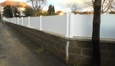 Modèle Ile de Ré

Portail coulissant PVC cadre apparent motorisé (avec kit d'alimentation solaire et télécommandes) - coloris Blanc - ht 1670mm x large 4500mm - lames larges horizontales 160mm

Portillon 1 vantail battant - ht 1540mm x large 1040mm 

Clôture PVC cadre intégré modèle Perrello - lames horizontales 150 mm - coloris Blanc