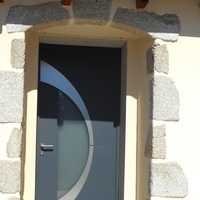 PORTE ENTREE ALUMINIUM
